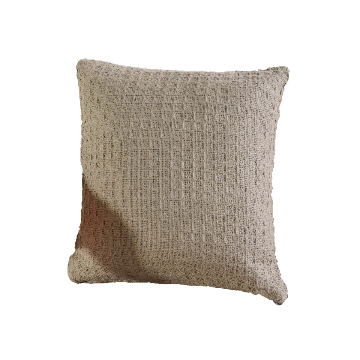 CAPA DE ALMOFADA WAFFLE 45CM X 45CM CASHMERE