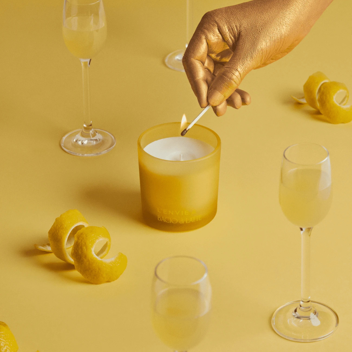 VELA PERFUMADA LIMONCELLO BACIO DI LATTE - 170G