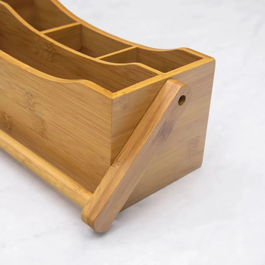 SUPORTE PARA UTENSÍLIO BAMBU