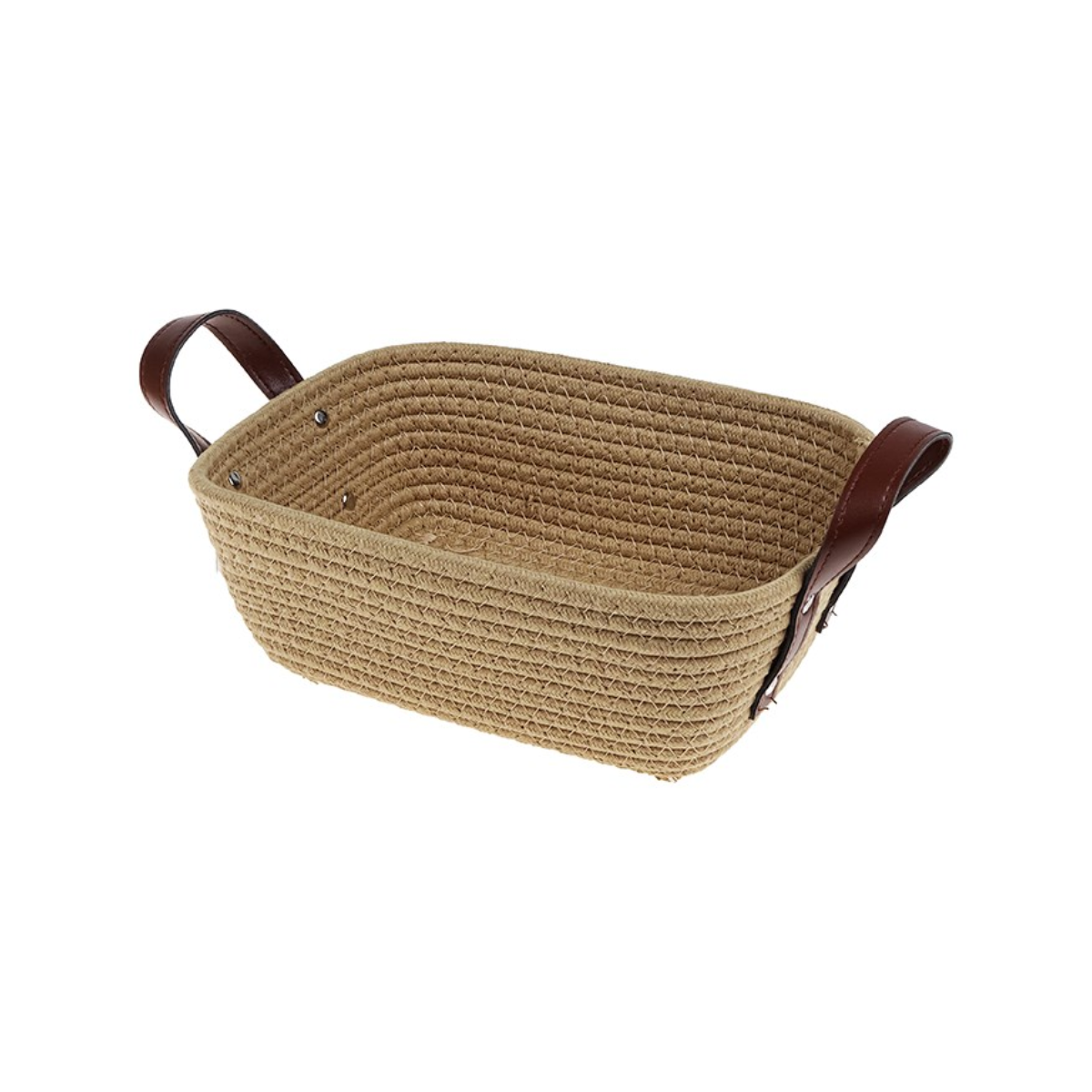 CESTA EM CORDA ALGODAO COM ALCA