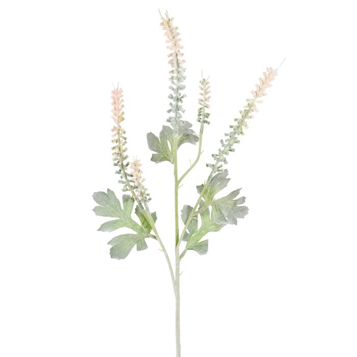 HASTE LAVANDA FLOCADA ROSA