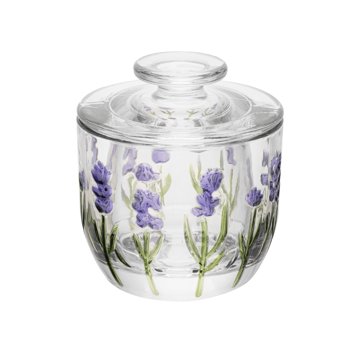 MANTEIGUEIRA FRANCESA LAVANDA HAND PAINTING CRISTAL