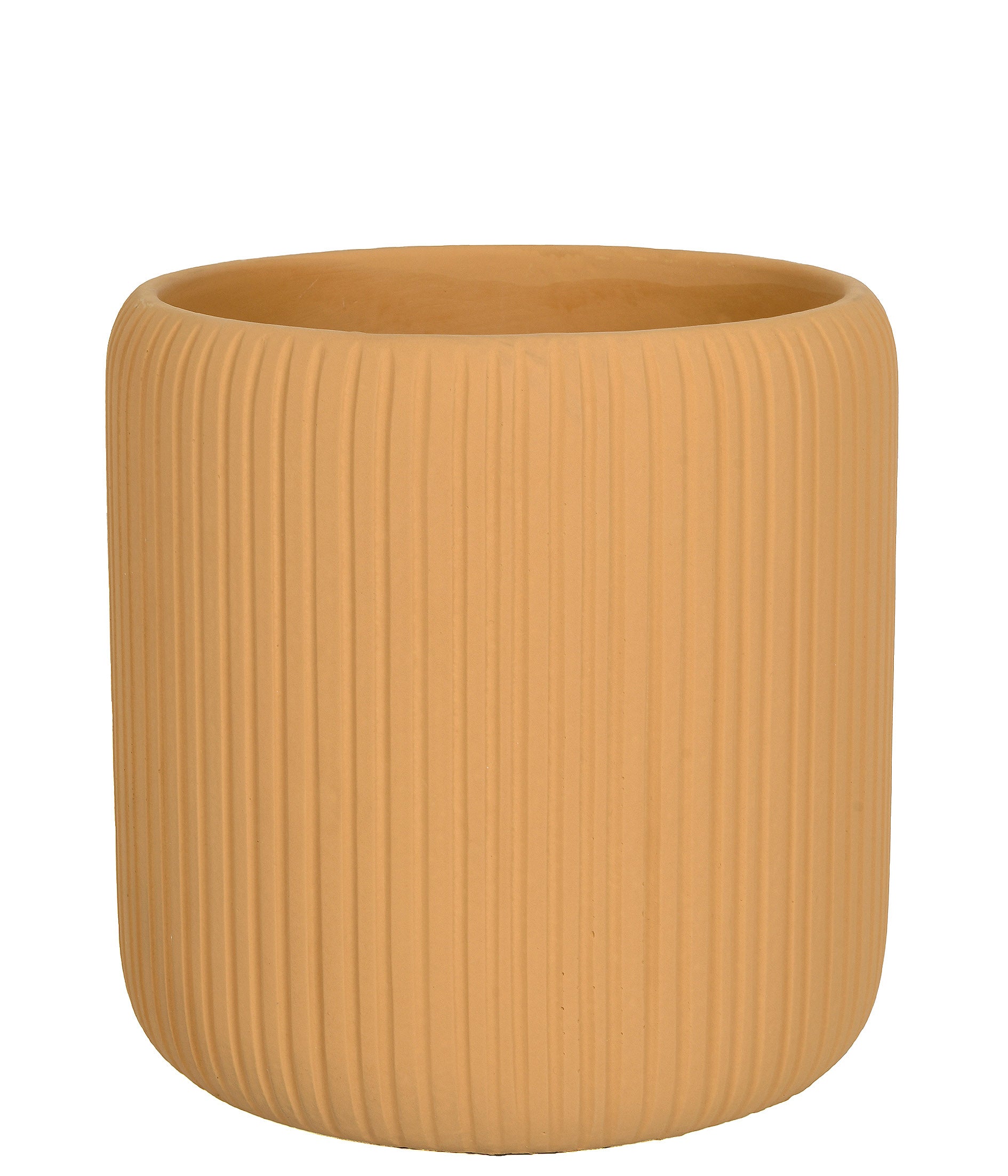 CACHEPOT EM CIMENTO BEGE 20CM