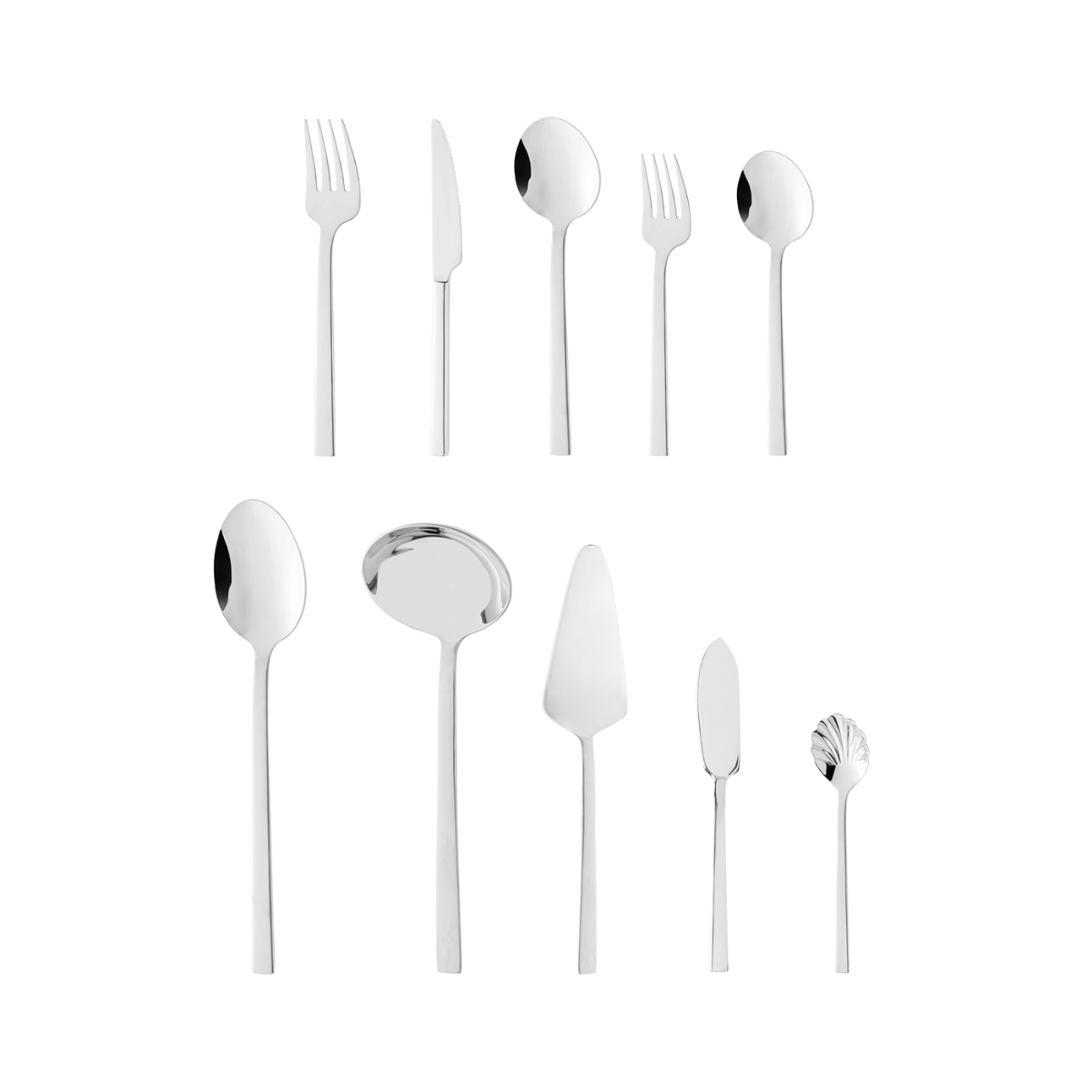 FAQUEIRO 25 PECAS FIRENZE ACO INOX WOLFF