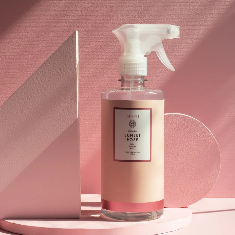 ÁGUA PERFUMADA SUNSET ROSE ELEMENTOS - 500ML