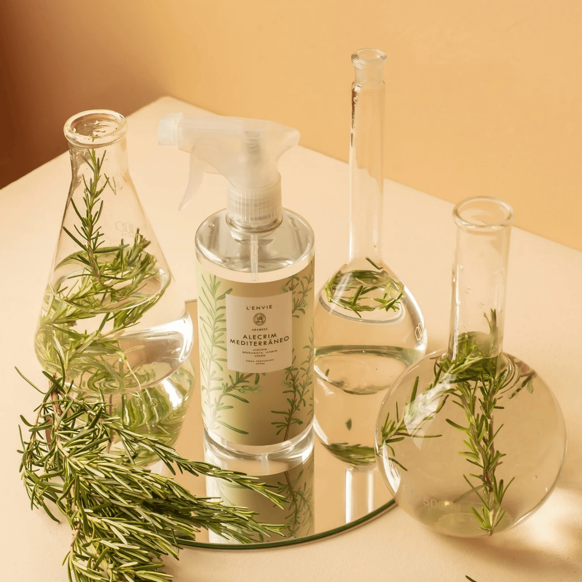 AGUA PERFUMADA ALECRIM MEDITERRANEO ARABESC - 1L