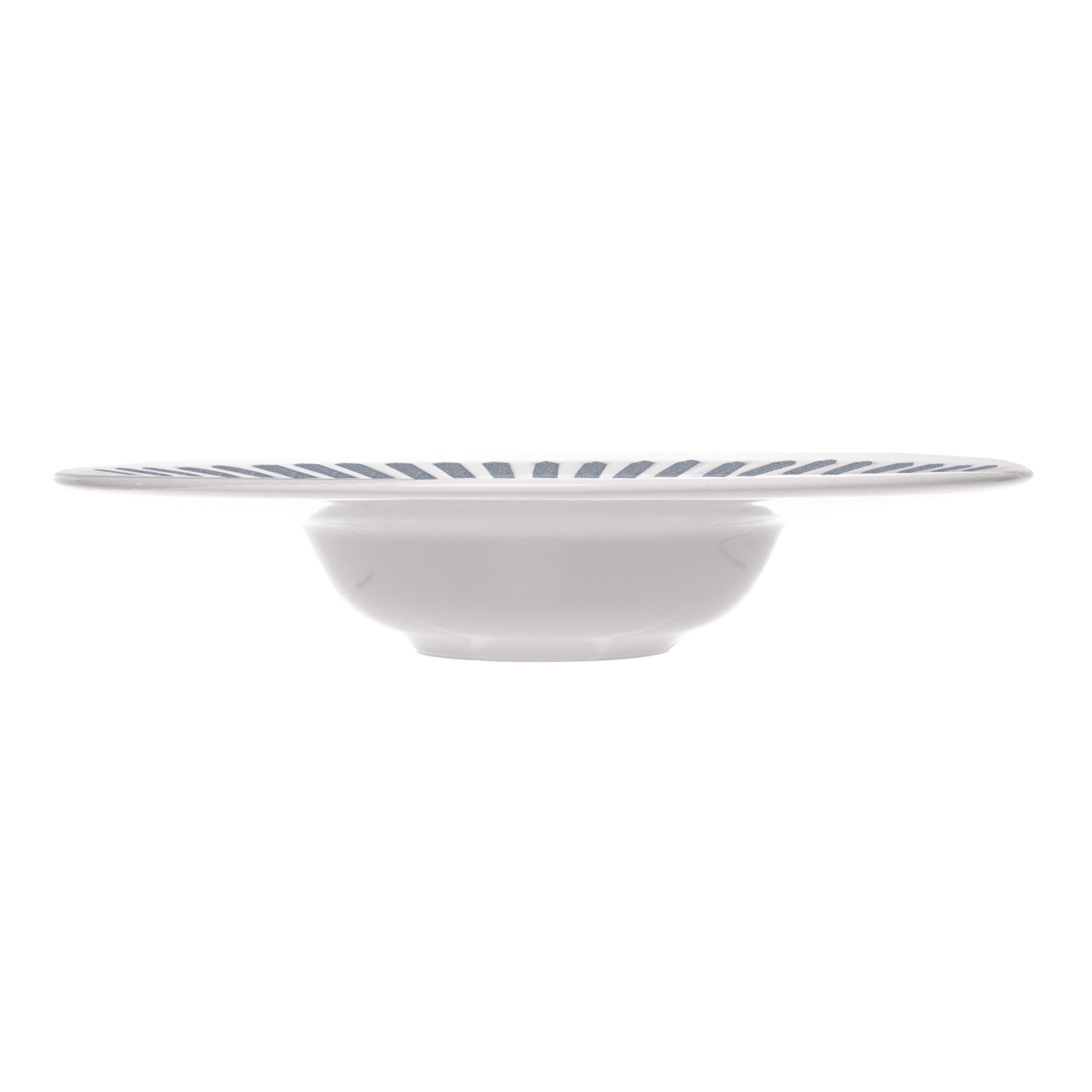 PRATO PARA RISOTO MEDITERRANEO 28CM AZUL CERAMICA