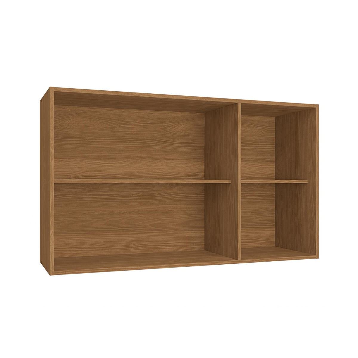ARMÁRIO AÉREO 3 PORTAS – CANELA/AZUL PROFUNDO 120CM