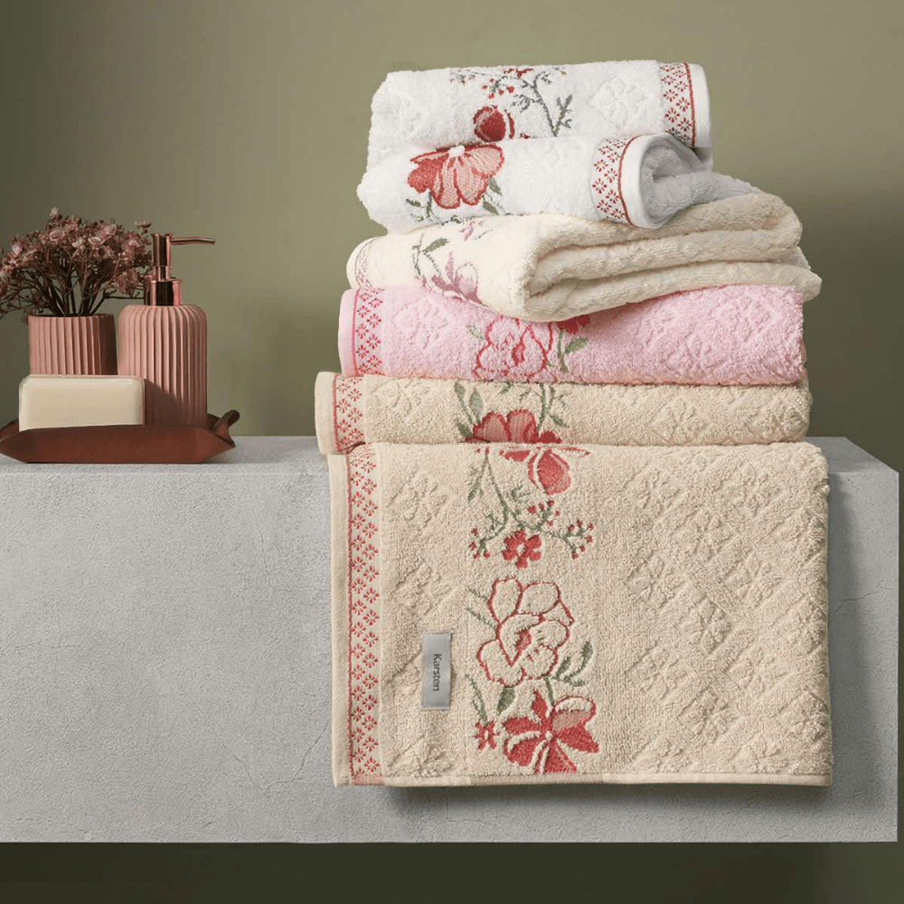 TOALHA DE BANHO FELPUDO YUNA BRANCA – 70CM X 1,35M