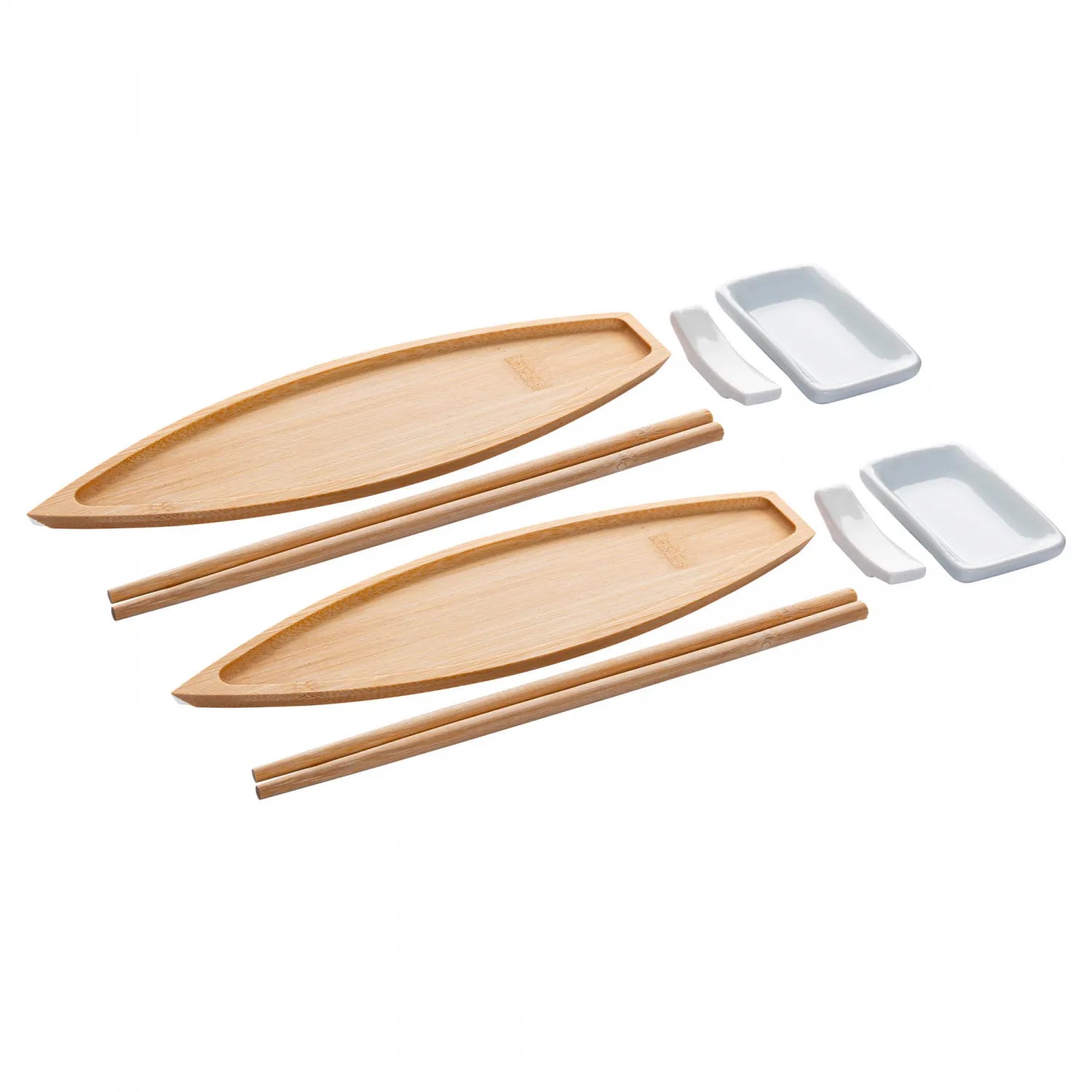 CONJUNTO 8 PEÇAS PARA SUSHI DE BAMBU NAGASAKI