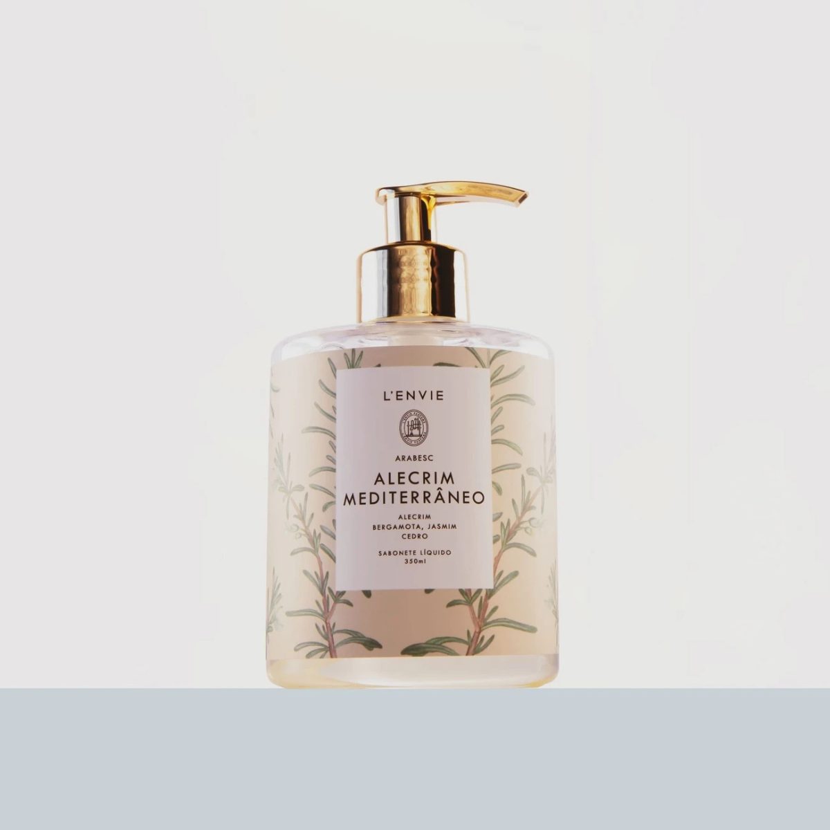 SABONETE LIQUIDO ALECRIM MEDITERRANEO ARABESC - 350ML