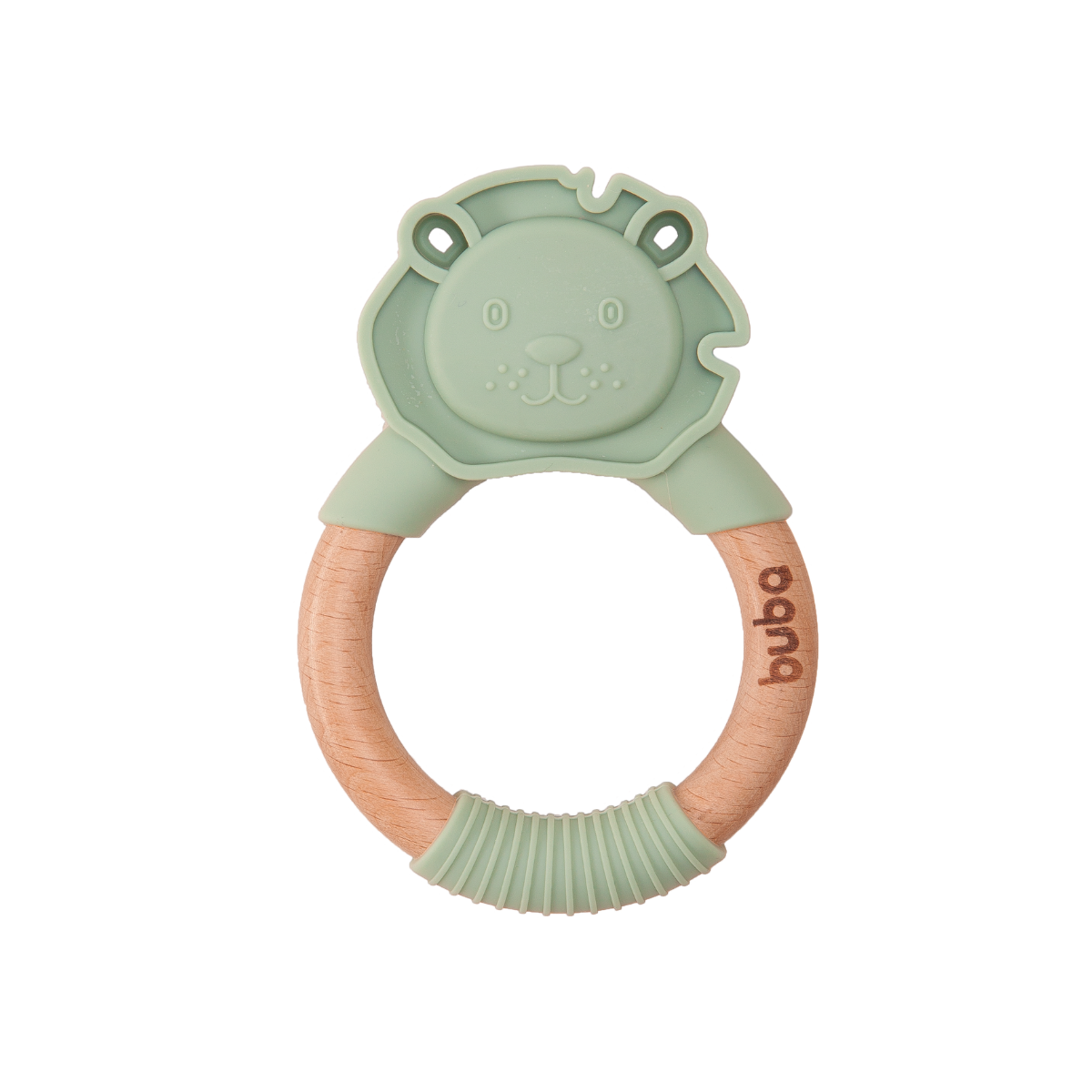 MORDEDOR LEAO EM SILICONE VERDE