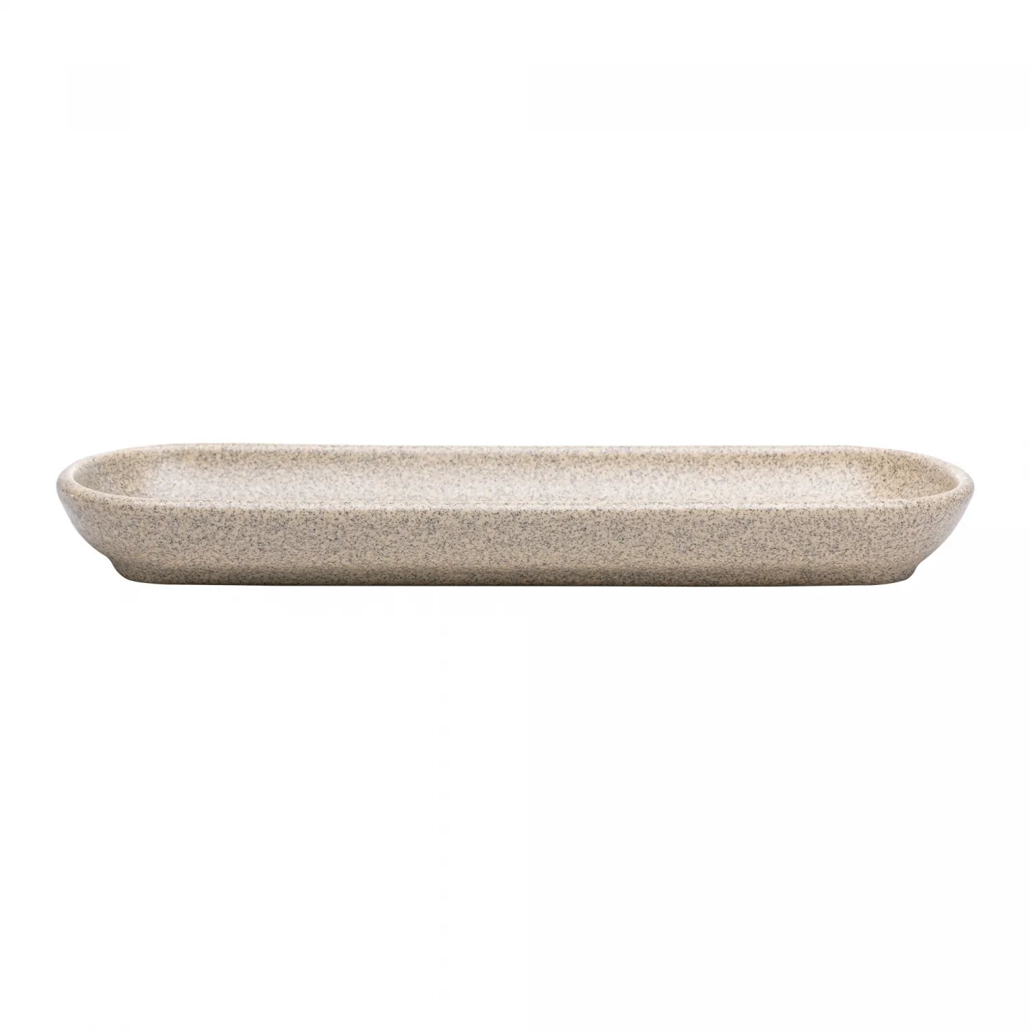 TRAVESSA OVAL DE CERAMICA KOBE CREME 27CM X 8CM X 2,5CM