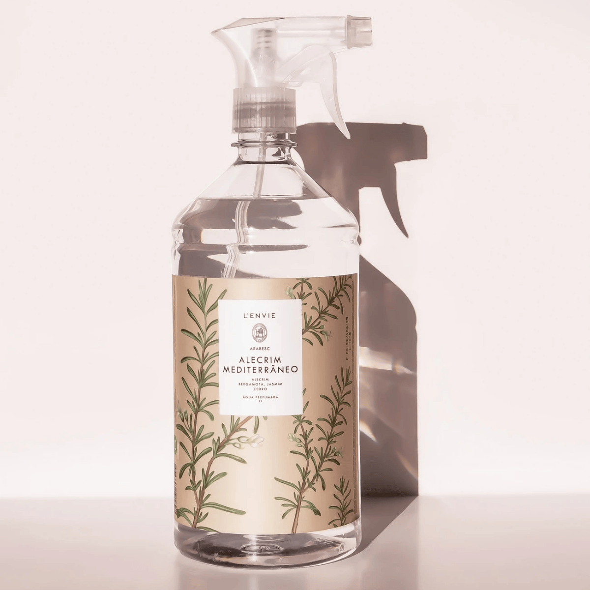 AGUA PERFUMADA ALECRIM MEDITERRANEO ARABESC - 1L