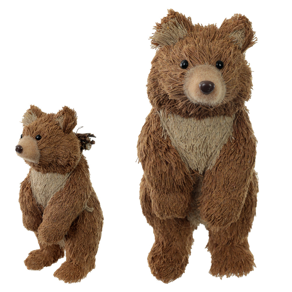 URSO DE PALHA EM PE 23CM