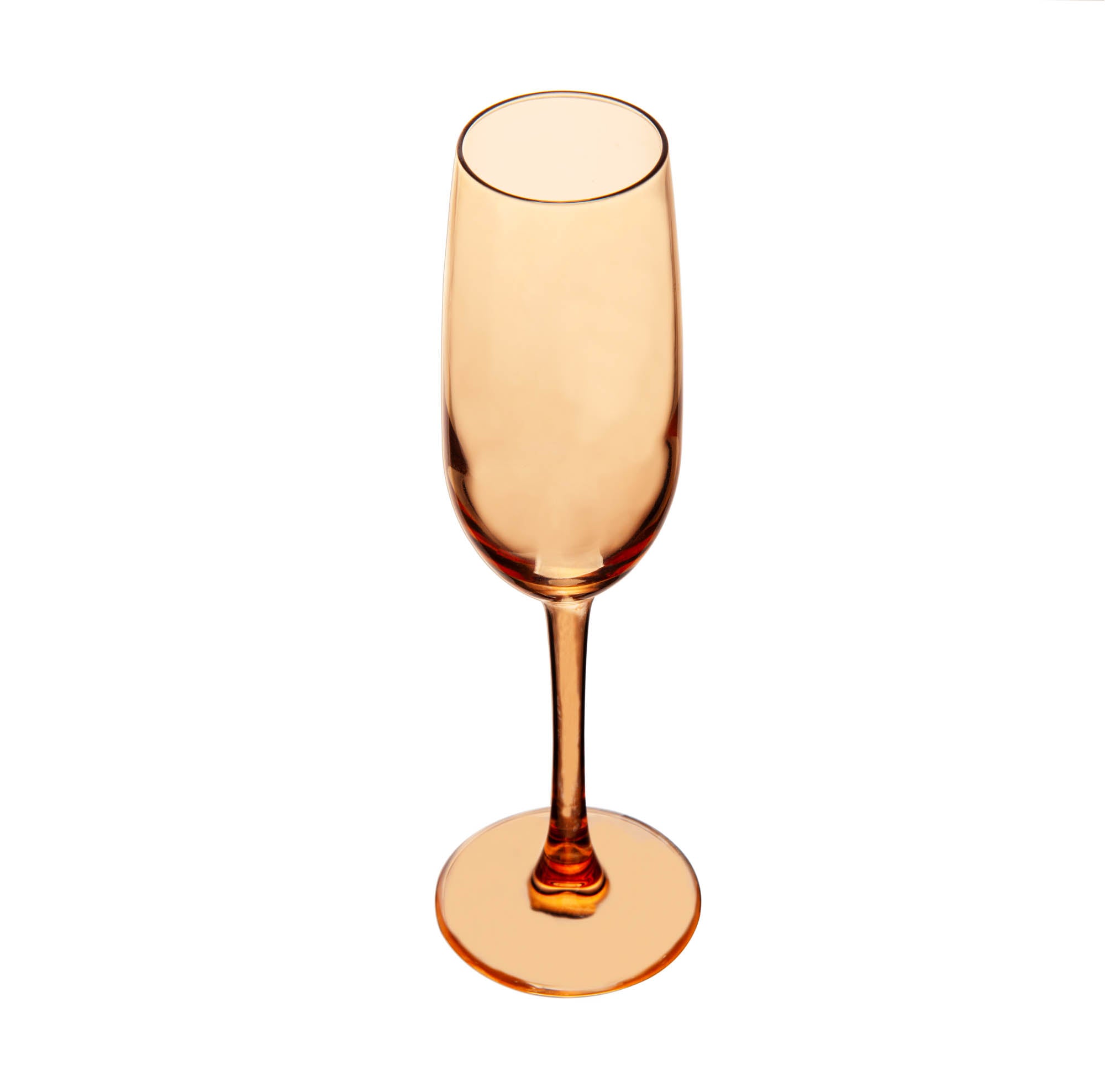 TACA PARA CHAMPAGNE GOURMET 200ML AMBAR METALIZADO