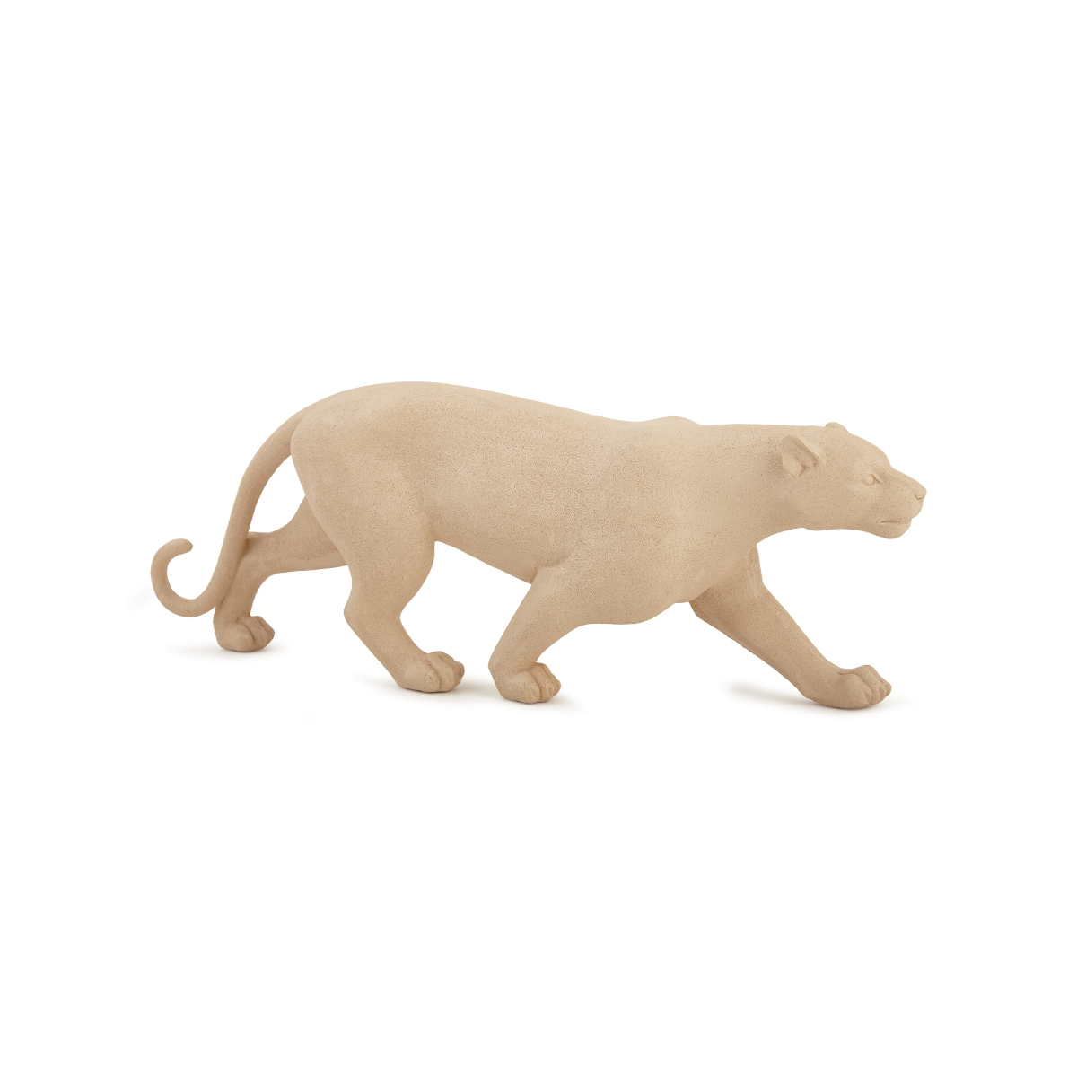 ESCULTURA LEOPARDO EM POLIRRESINA