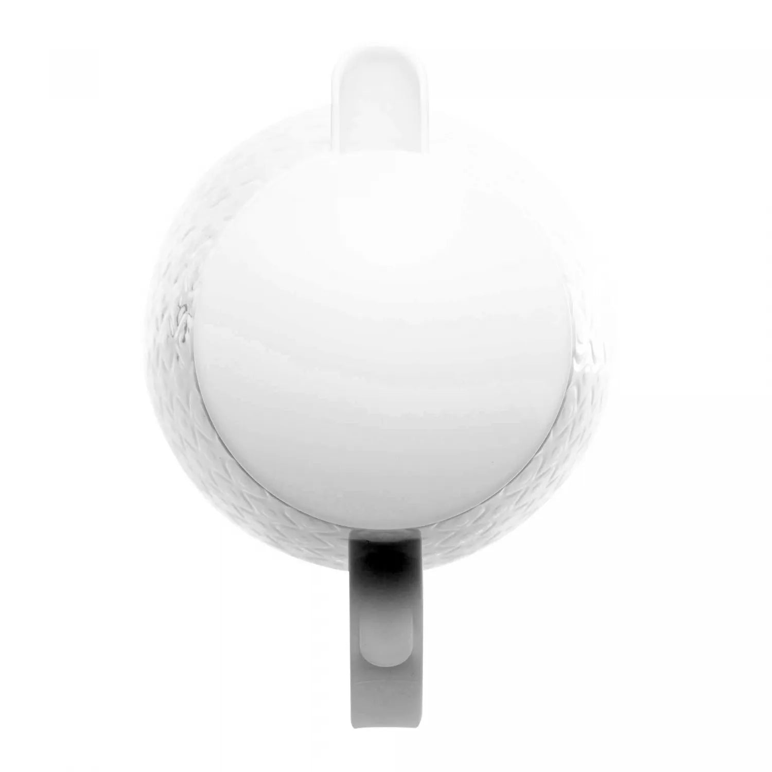 GARRAFA TÉRMICA DE PLÁSTICO PEACOCK BRANCA 1L
