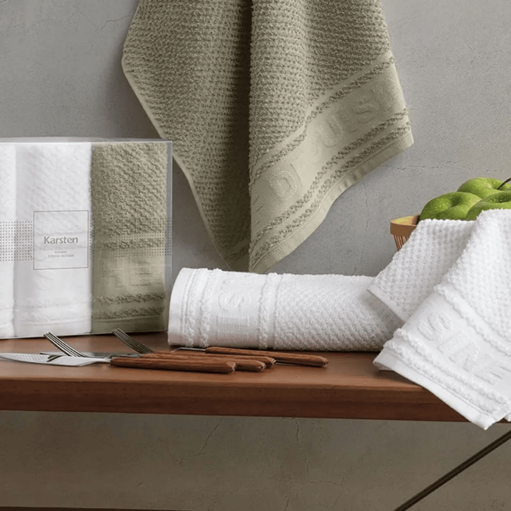 PANO DE COPA CUISINE BRANCO – 46CM X 65CM