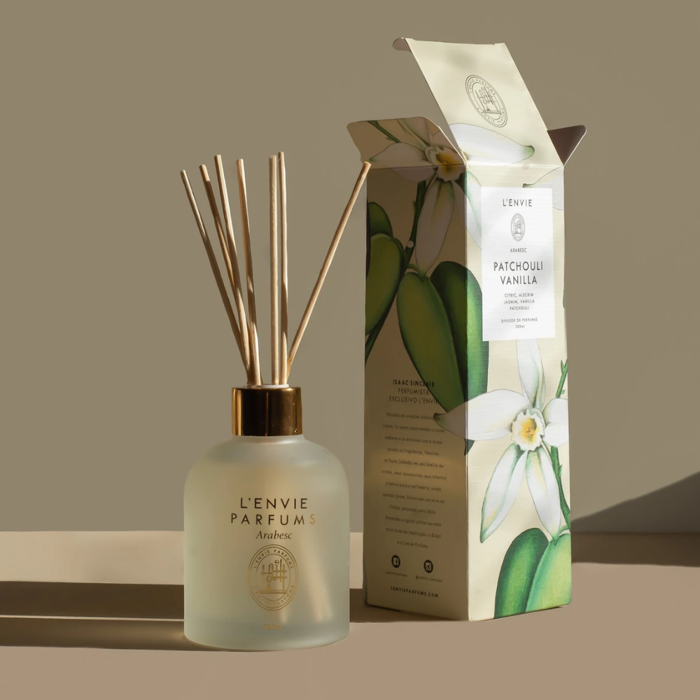 DIFUSOR DE PERFUME PATCHOULI VANILLA ARABESC - 200ML