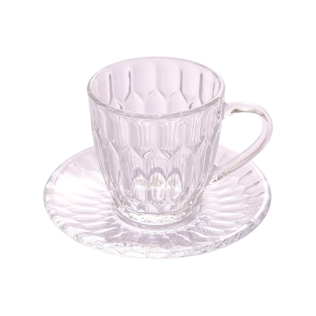 CONJUNTO 6 XICARAS CAFE CLEAR MAJESTIC 90ml