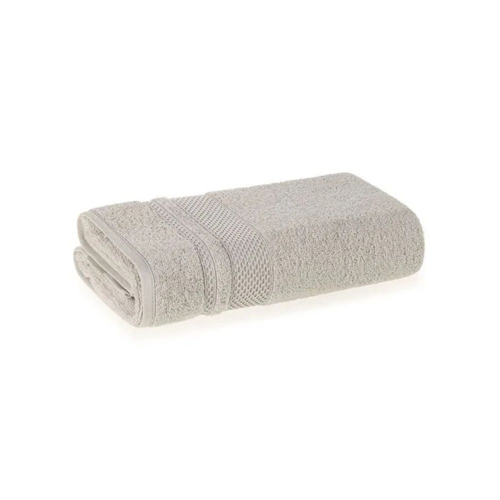 TOALHA DE BANHO FELPUDO YVES CINZA – 70CM X 1,40M