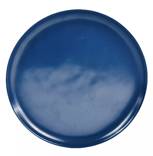 D0999 PRATO SOBREMESA AZUL