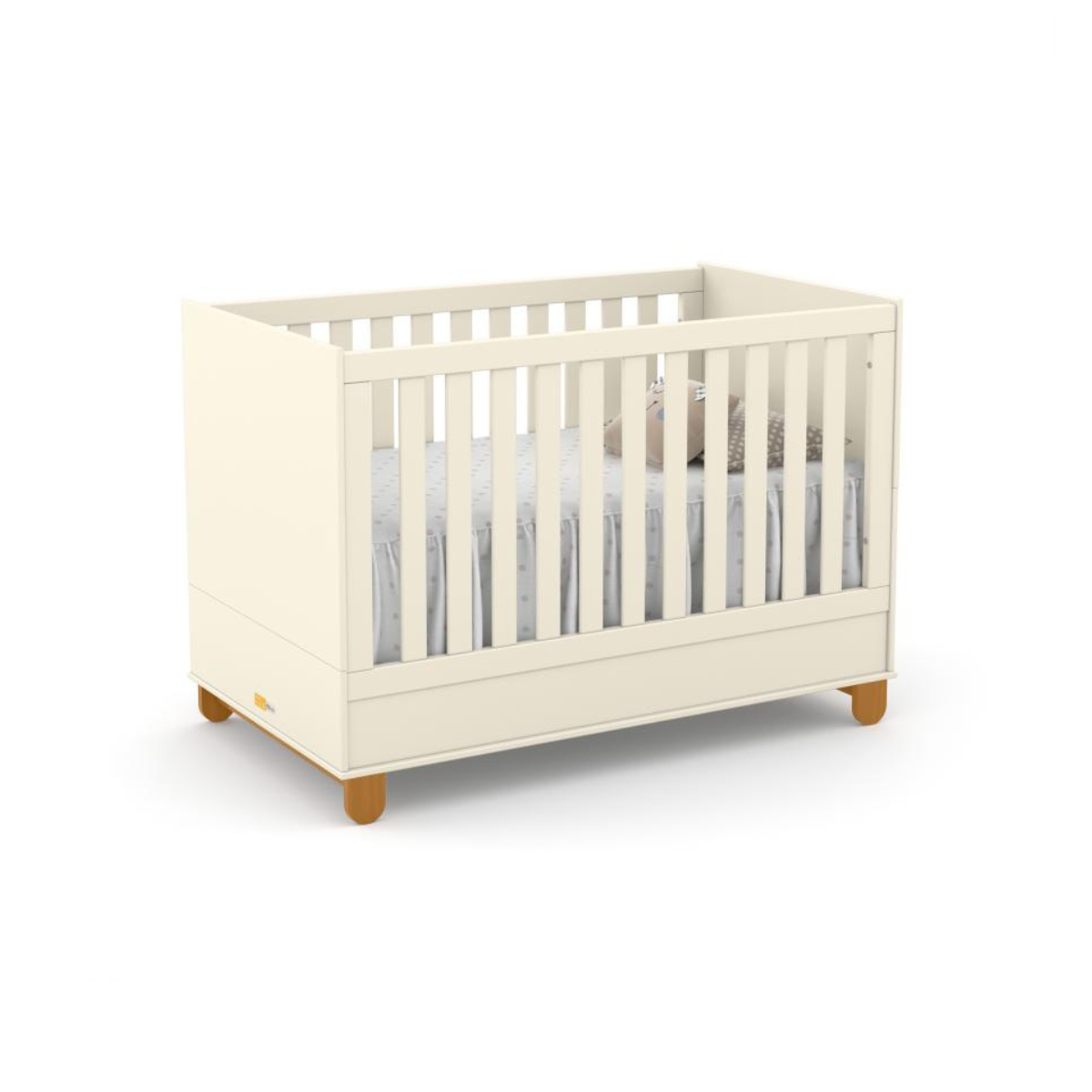 BERCO ZUPY LAQUEADO OFF WHITE/ECO WOOD