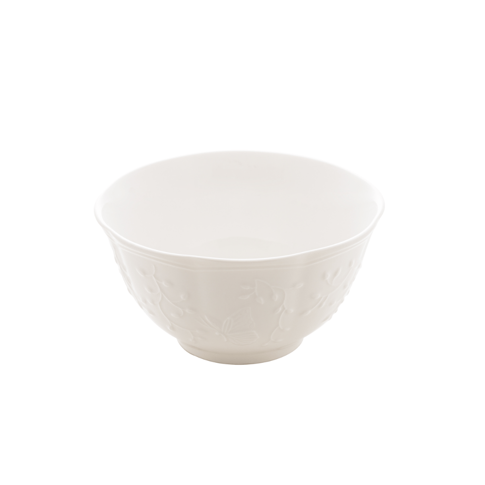 BOWL DE PORCELANA NEW BONE BUTTERFLY FLOWER – 7,5CM X 14CM