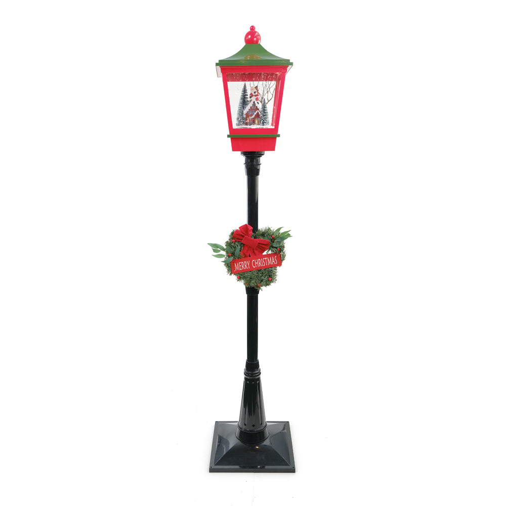 POSTE DE DECORAÇÃO NOEL COM SOM E LUZ 1,84M BIVOLT