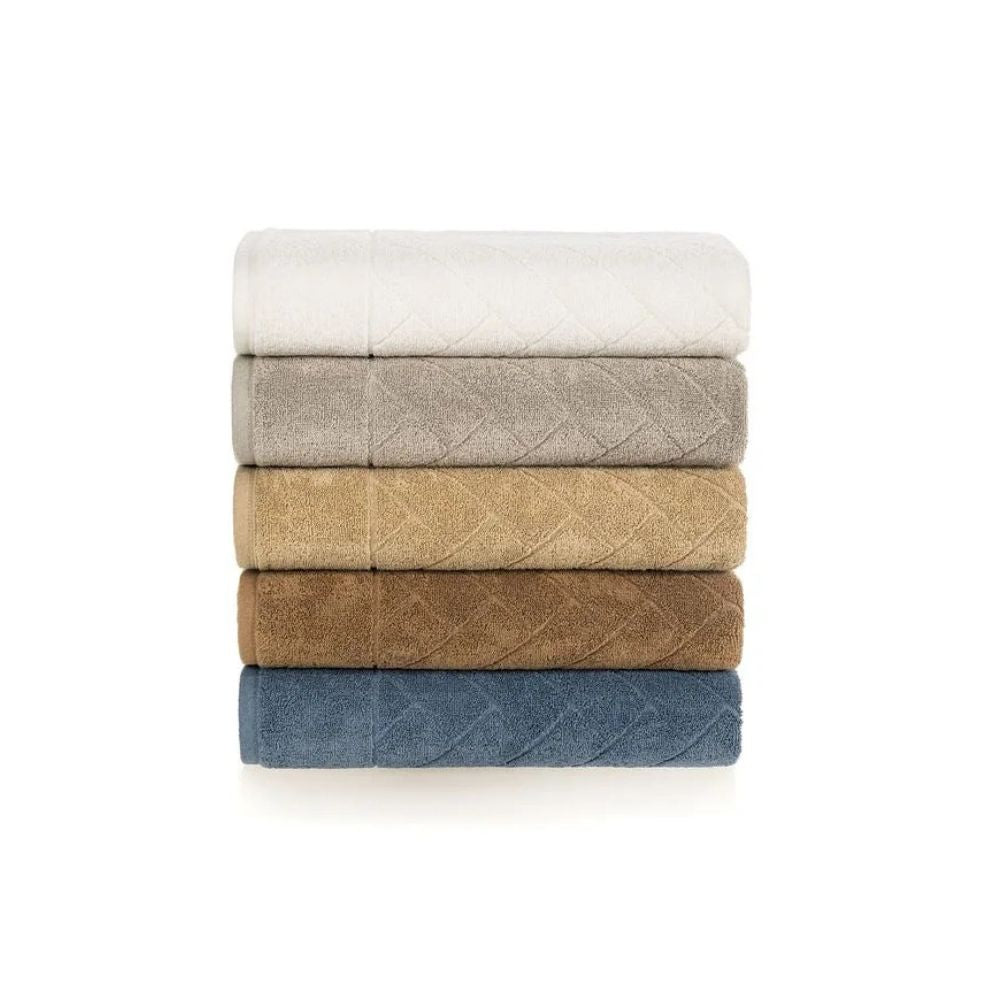 TOALHA BANHAO FELPUDO ASPEN CINZA TAMANHO  86X150 CM RETANGULAR
