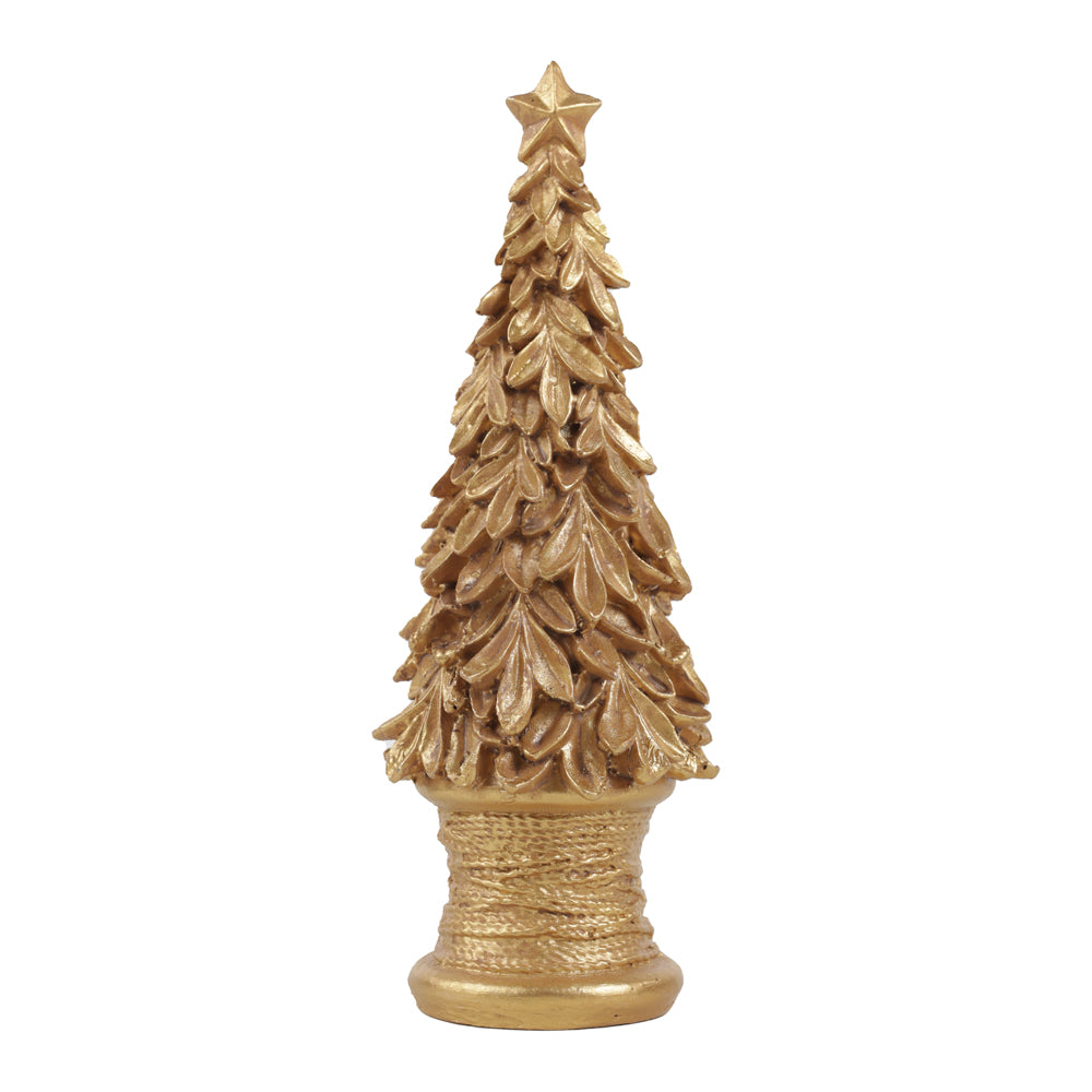 ARVORE NATAL MINIATURA MARROM - 15CM