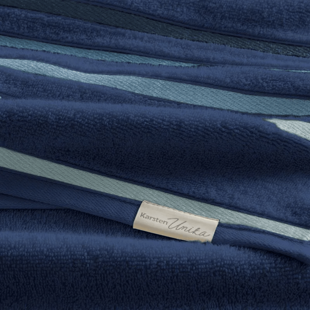 TOALHA DE BANHO FELPUDO LUMINA AZUL MARINHO – 70CM X 1,40M