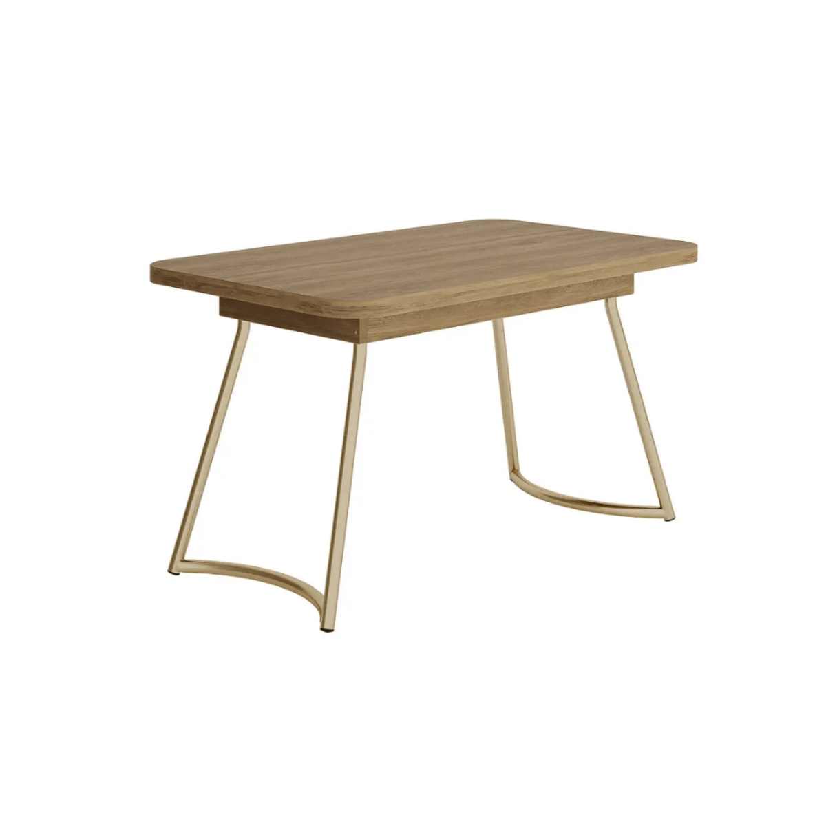 MESA EVORA 1603 – DOURADO COM NOCE