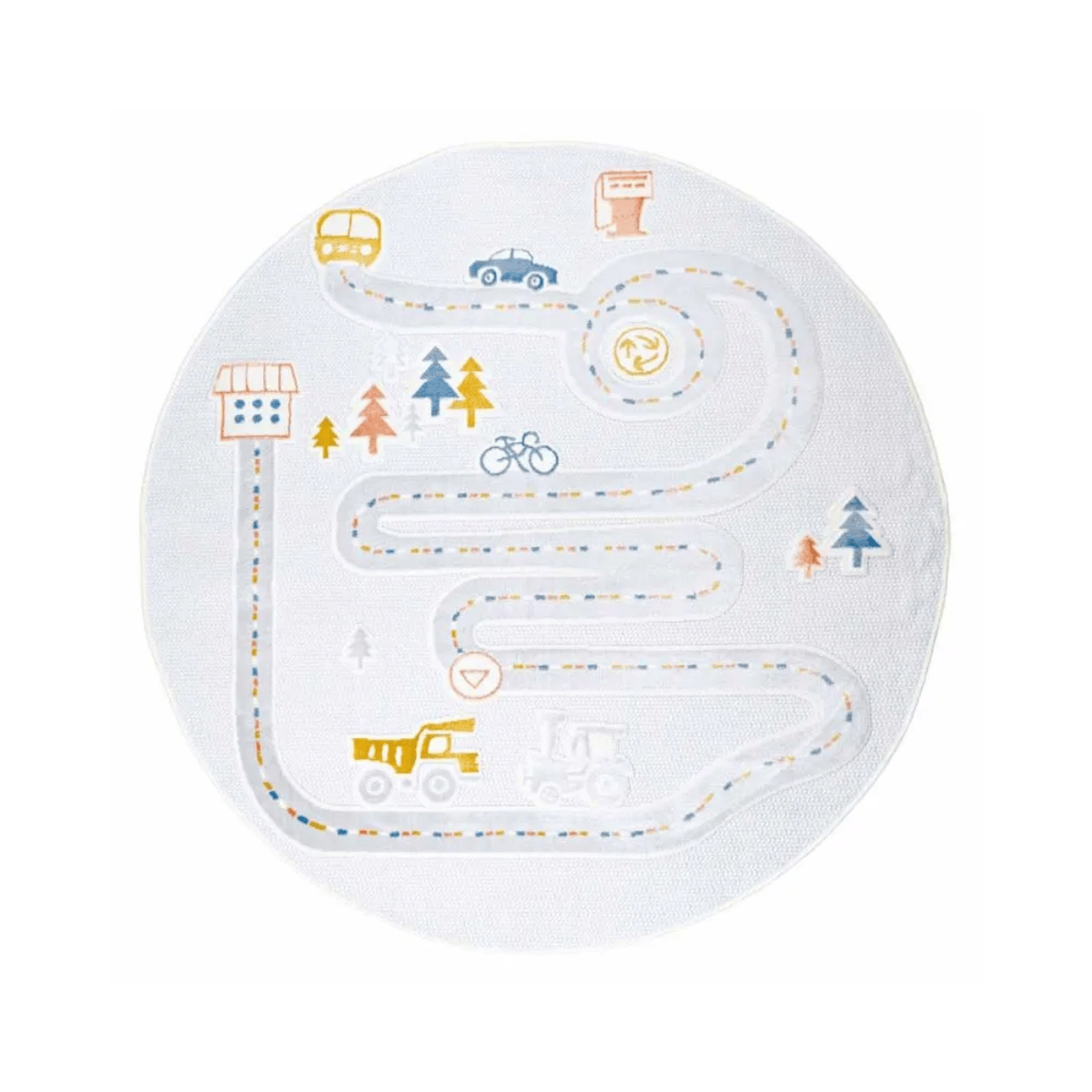 TAPETE MOON 02 REDONDO - 2,00M