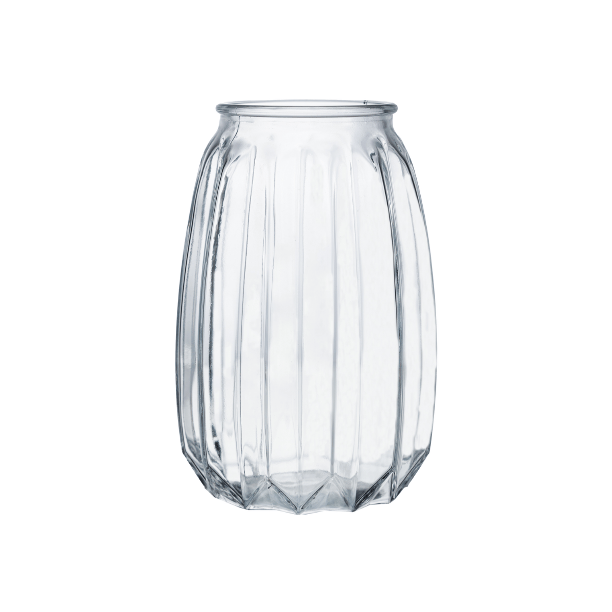VASO REFLEXOS VIDRO - 19,5CM