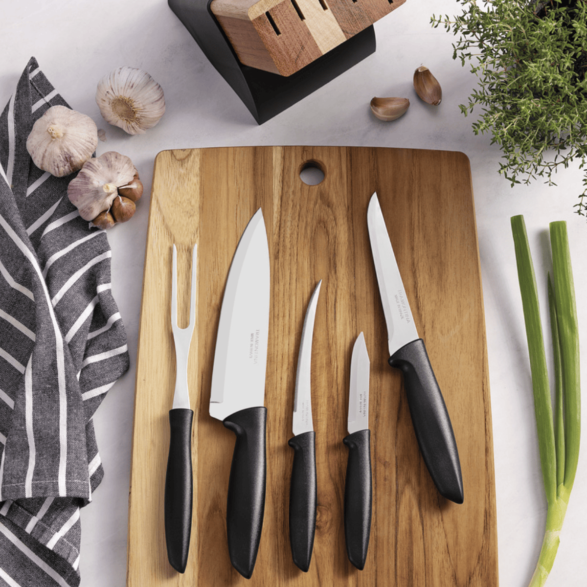 JOGO DE FACAS INOX - PLENUS - 6PC