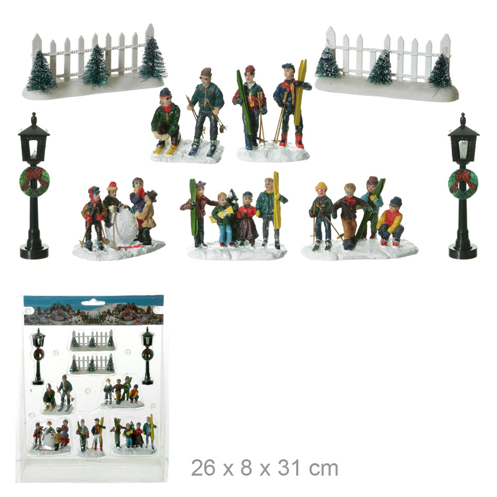 CENARIO NATALINO COM 9 PEÇAS