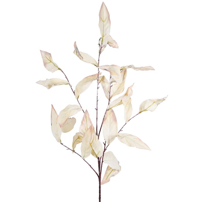HASTE FOLHAS DE PROTEA BEGE