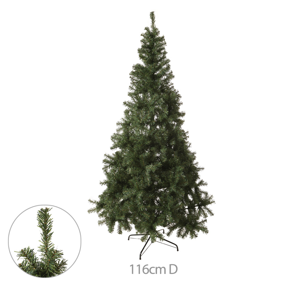 ARVORE DE NATAL 2,10M 1210 TIPS NEW FILADELFIA BASE METAL