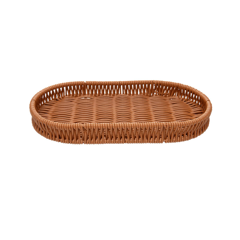CESTA OVAL EM PLASTICO – 24,5CM X 12,5CM