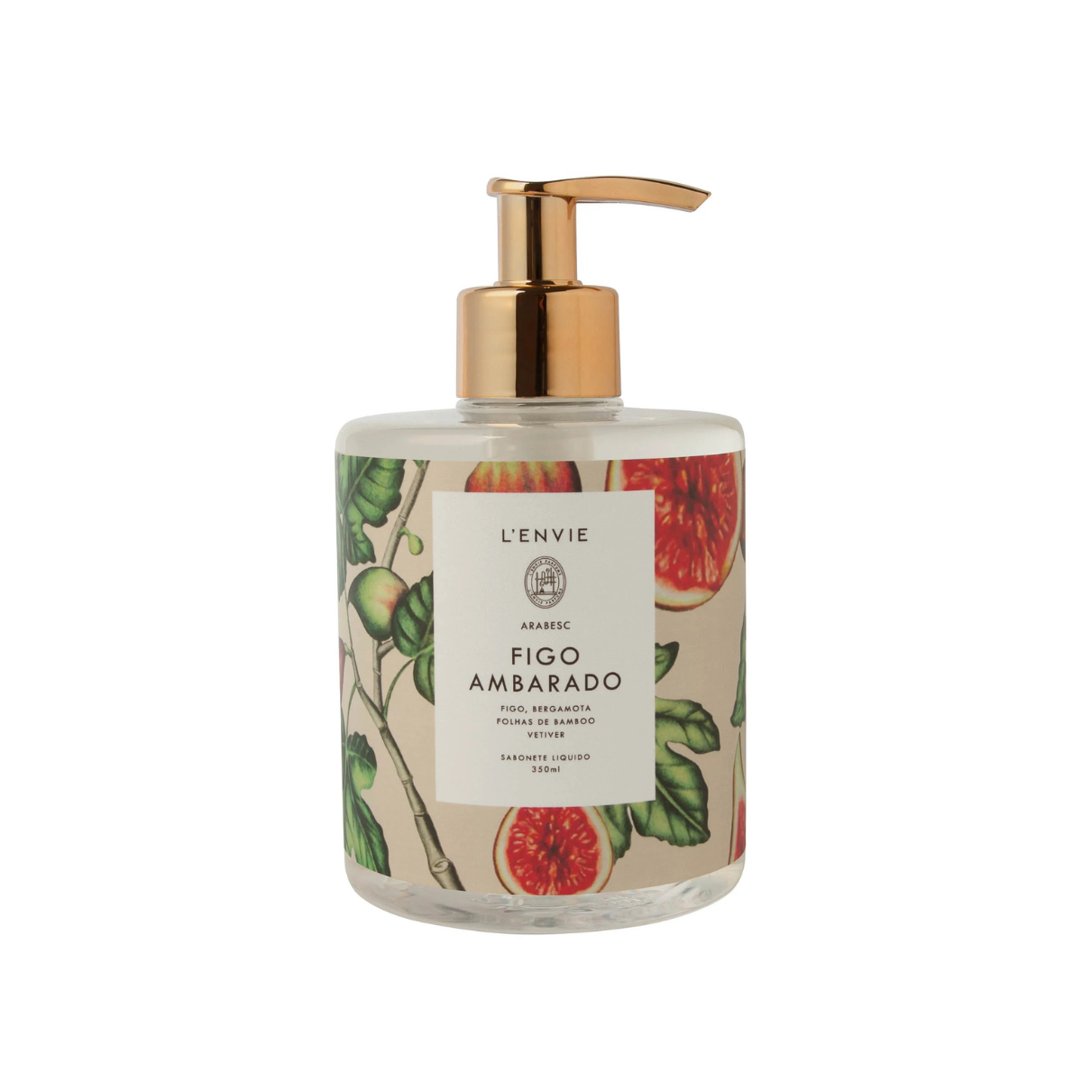 SABONETE LIQUIDO FIGO AMBARADO ARABESC - 350ML