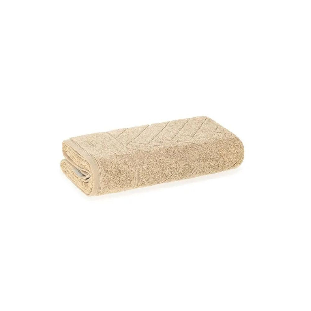 TOALHA BANHÃO FELPUDO ASPEN CASTANHO TAMANHO 86X150 CM RETANGULAR