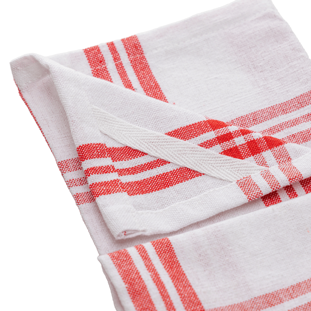 CONJUNTO DE 2 PANOS DE PRATO VERONA VERMELHO – 60CM X 40CM