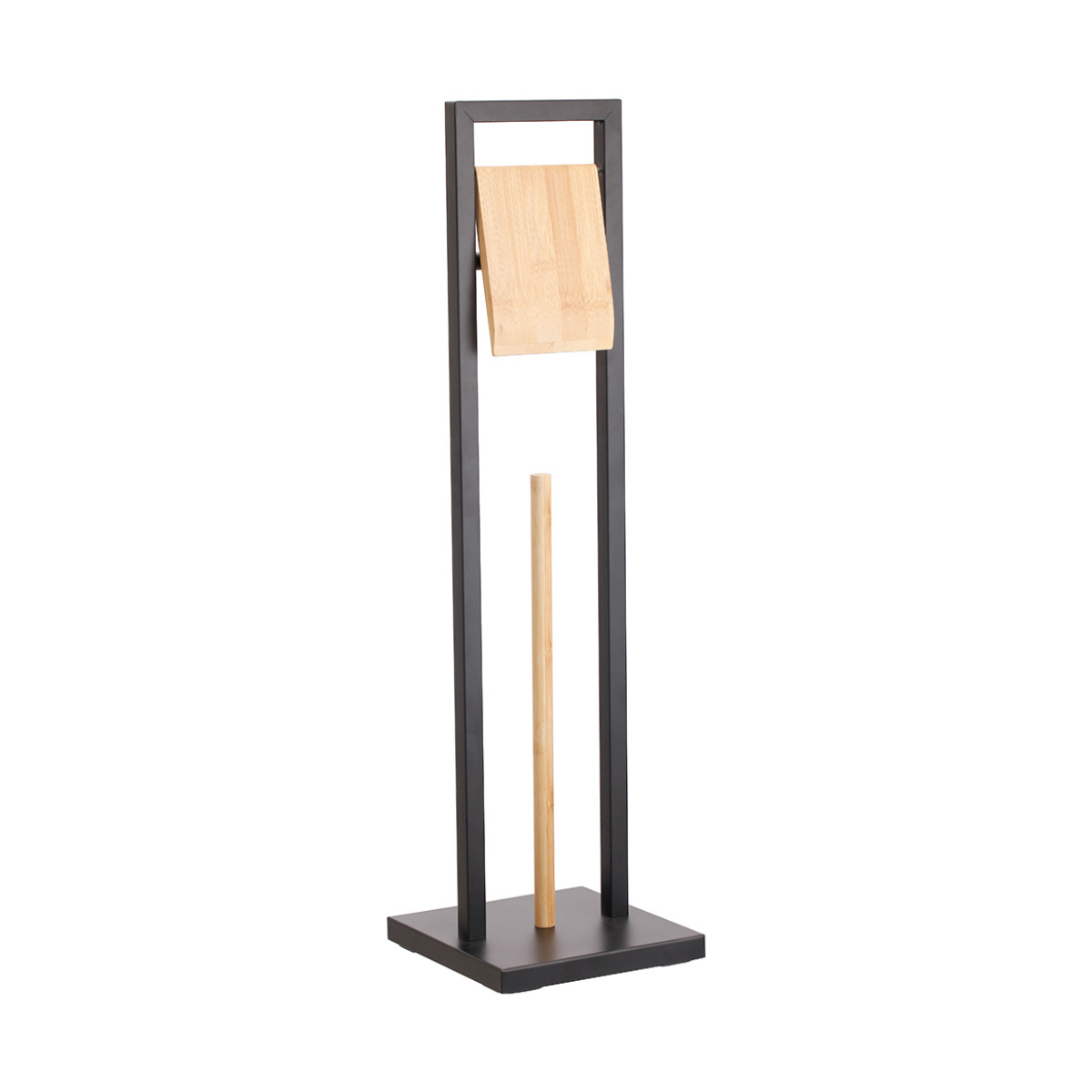 PORTA PAPEL HIGIENICO DE BAMBU NERO