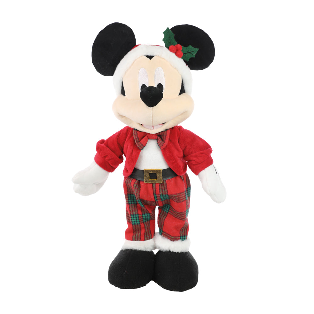 BONECO MICKEY EM PE XADREZ 45CM