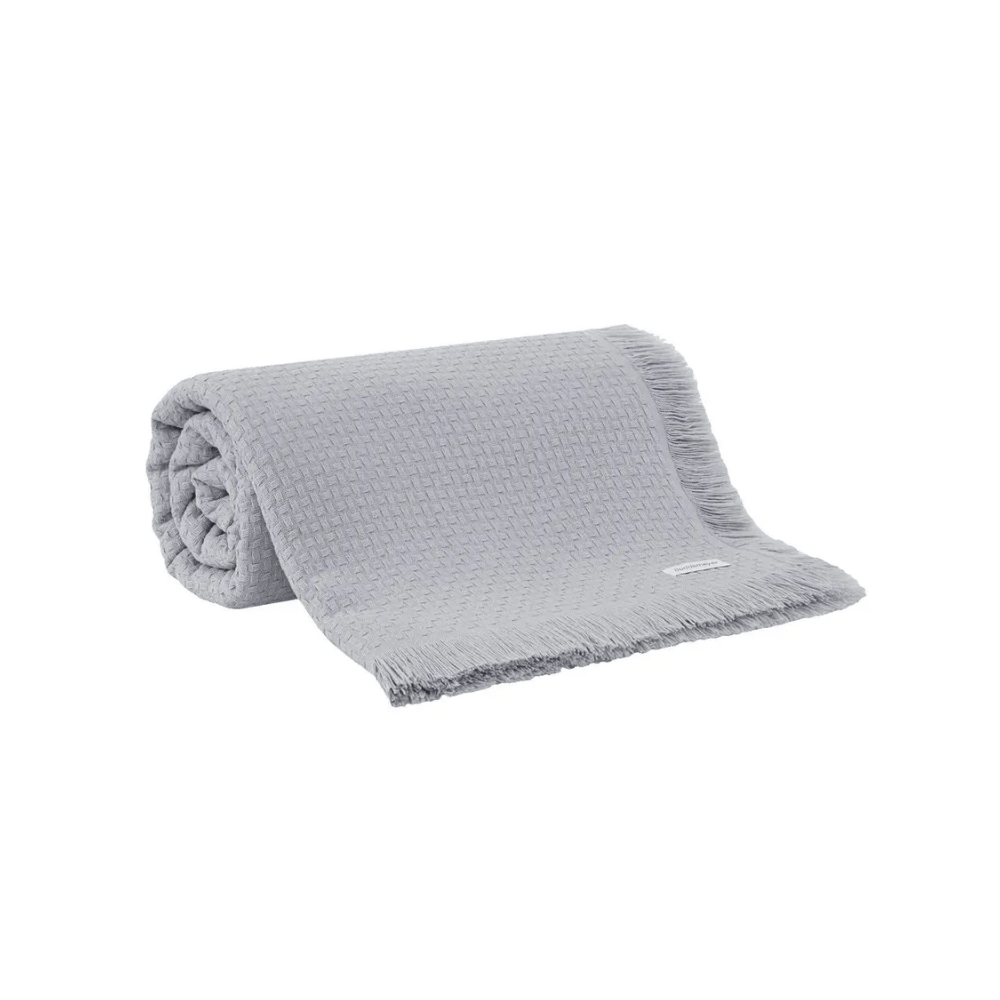 COLCHA CASAL IN DESIGN CINZA – 2,30M X 2,50M