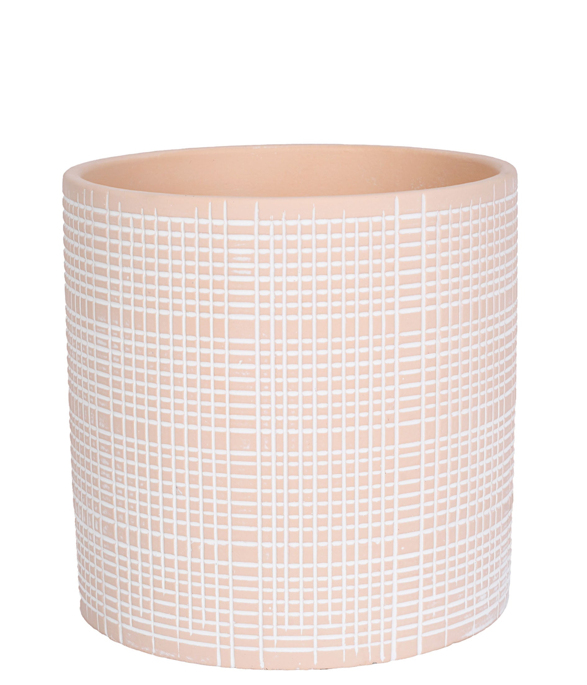 CACHEPOT EM CIMENTO BEGE 20CM