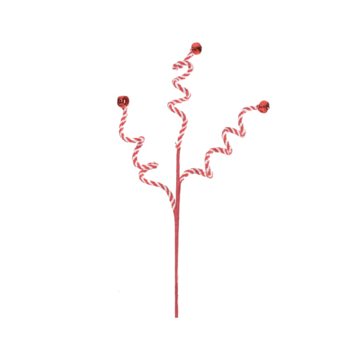 HASTE CANDY CANE NATAL VERMELHO BRANCO - 35CM