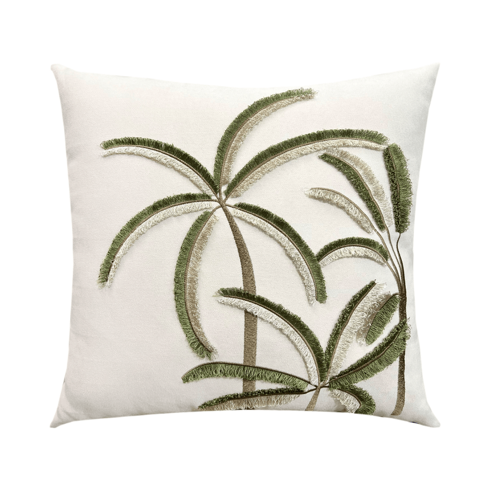 ALMOFADA EM TECIDO CANOVA OFF COM BORDADO – 50CM X 50CM